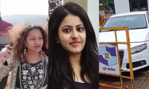 துப்பாக்கியுடன் தாய்.. AUDI காரை பறிமுதல் செய்த போலீஸ்.. சிக்கலில்  பூஜா ஐ.ஏ.எஸ் - நடப்பது என்ன?