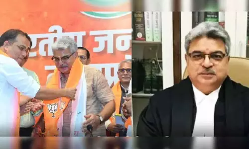 மத்தியபிரதேச உயர்நீதிமன்ற முன்னாள் நீதிபதி ஆர்யா பாஜகவில் இணைந்தார்