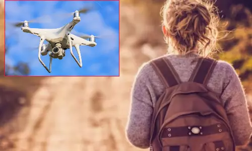 டிரோன் கேமரா மூலம் அம்பலமான தகாத உறவு