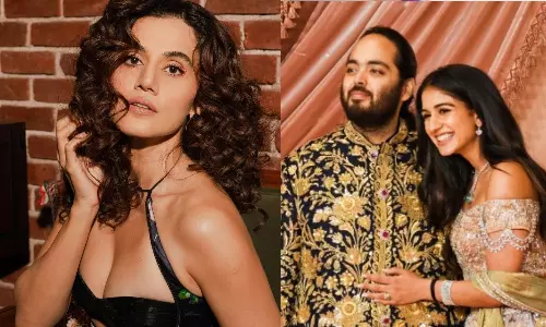 ஆனந்த் அம்பானி திருமணத்தில் கலந்து கொள்ளாதது ஏன்? உண்மையை உடைத்த டாப்ஸி