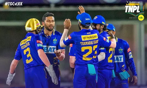 டி.என்.பி.எல்: கோவை வெற்றிபெற 125 ரன்களை இலக்காக நிர்ணயித்தது திருச்சி