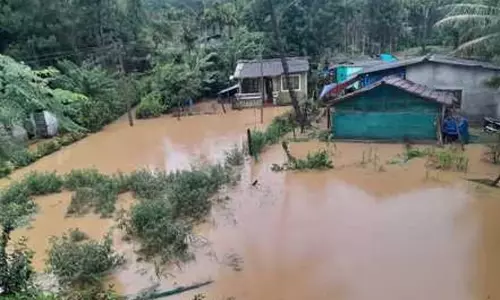 நீலகிரியில் பலத்த மழை: குடியிருப்புகளை சூழ்ந்த வெள்ளம்