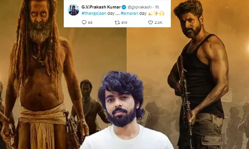 இன்று வெளியாகும் தங்கலான், அமரன் அப்டேட்கள் - உற்சாகத்தில் ஜி.வி.பிரகாஷ்