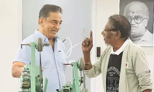 83-வது பிறந்தநாள்... இயக்குனர் பாரதிராஜாவுக்கு வாழ்த்து தெரிவித்த கமல்ஹாசன்