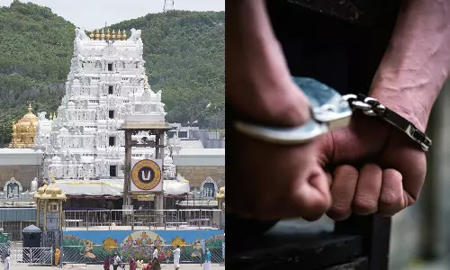 திருப்பதி கோவிலில் 20 முறை தரிசனம் செய்த பக்தர் கைது