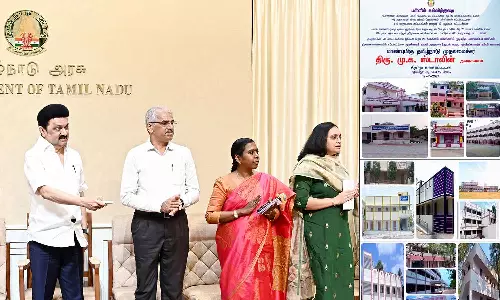 தமிழகத்தில் கட்டப்பட்ட பள்ளிக்கூடங்களுக்கு 956 புதிய வகுப்பறை கட்டிடங்கள்- மு.க.ஸ்டாலின் திறந்து வைத்தார்