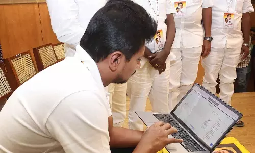 மாவட்ட வாரியான இளைஞரணி சமூக வலைத்தள பக்கம்- உதயநிதி