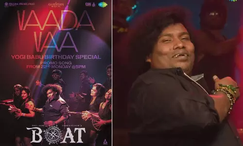 யோகி பாபு-வின் பிறந்தநாளை முன்னிட்டு `போட் படத்தின் ப்ரோமோ சாங்