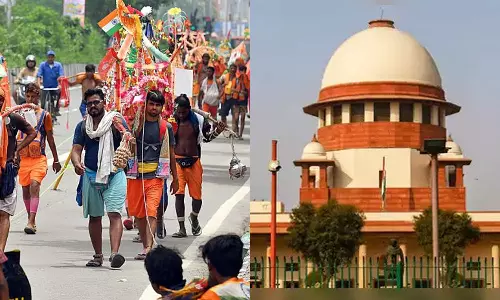 கன்வர் யாத்திரை கடைகளில் பெயர் பலகை வைக்கும் உத்தரவுக்கு உச்சநீதிமன்றம் அதிரடி தடை