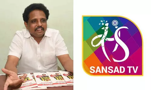 எம்.பி.க்களின் பேச்சை இந்தியில் மொழிமாற்றி ஒளிபரப்பும் சான்சட் டிவி - சு.வெங்கடேசன் கண்டனம்