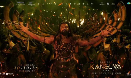 ஆதி நெருப்பே! ஆறாத  நெருப்பே! - கங்குவா படத்தின் ஃபயர் சாங் வெளியானது