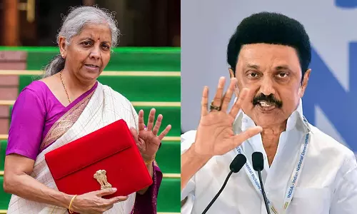 Nirmala Sitharaman and TN CM MK Stalin