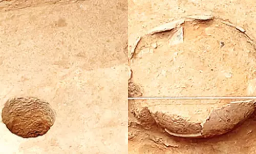 கீழடி அகழாய்வில் பழங்காலத்தில் கொட்டகைக்காக மூங்கில் ஊன்றிய குழிகள் கண்டுபிடிப்பு