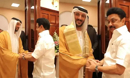 யுஏஇ சந்திப்பு: வணிகம் மற்றும் முதலீட்டு கூட்டாண்மை பற்றி விவாதித்தோம்- மு.க.ஸ்டாலின்