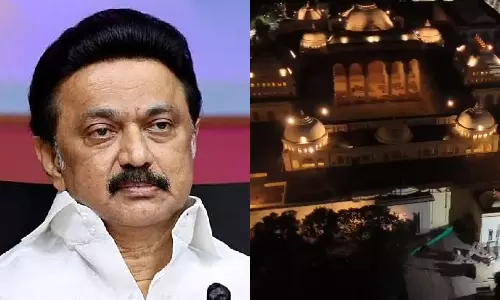 திருமலை நாயக்கர் அரண்மனை ஒளிர்கிறது! கண்களைக் கவர்கிறது! - முதலமைச்சர் நெகிழ்ச்சி