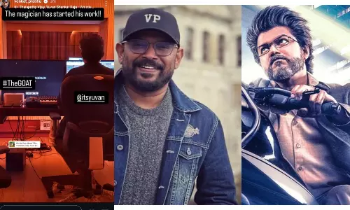 கோட் திரைப்படத்தில் யுவனின் மேஜிக் தொடக்கம் - வெங்கட் பிரபு அப்டேட்