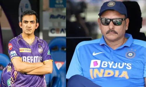 கம்பீர்- ரவி சாஸ்திரி