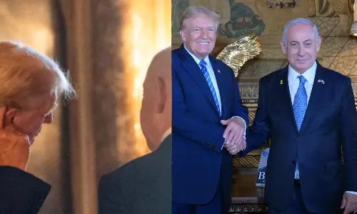 புண்ணு ஆறிடுச்சு.. டிரம்ப்பின் எஸ்டேட்டில் நேதன்யாகு... காசா பேச்சுவார்த்தை என்னாச்சு?