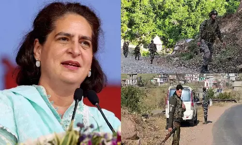 புதிய அரசு பதவி ஏற்ற 49 நாளில் 14 பயங்கரவாத தாக்குதல்: பிரியங்கா காந்தி