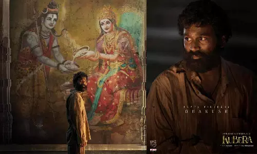 தனுஷ் பிறந்தநாள்: சிறப்பு போஸ்டர் வெளியிட்டு வாழ்த்து தெரிவித்த குபேரா படக்குழு