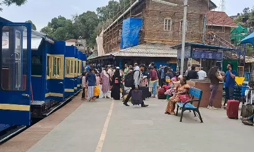 குன்னூர்-ஊட்டி இடையே இன்று மலை ரெயில் போக்குவரத்து ரத்து