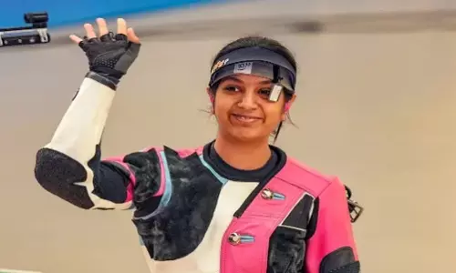 பாரீஸ் ஒலிம்பிக்: துப்பாக்கி சுடுதலில் இந்திய வீராங்கனை இறுதிச்சுற்றுக்கு தகுதி