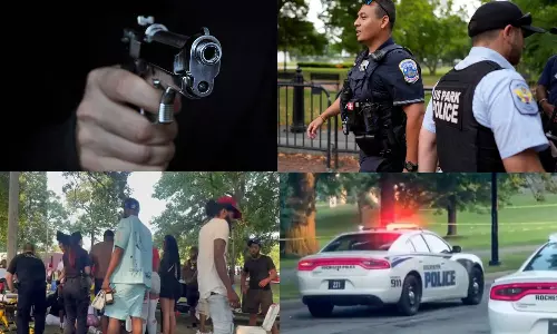 நியூ யார்க் பூங்காவில் மர்ம நபர்கள் துப்பாக்கிச்சூடு.. ஒருவர் பலி.. 6 பேர் படுகாயம்