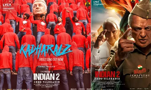 இந்தியன் 2 படத்தின் `கதறல்ஸ் வீடியோ பாடல் வெளியானது
