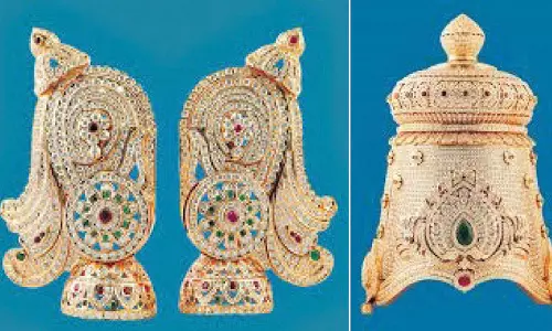 ஆந்திராவில் அம்மனுக்கு ரூ.1½ கோடியில் வைர கிரீடம்