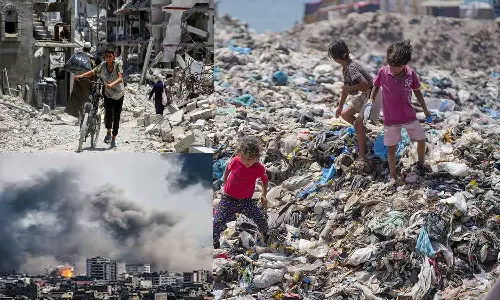 காசாவில் குழந்தைகள் போலியோவால் பாதிக்கப்படும் அபாயம்