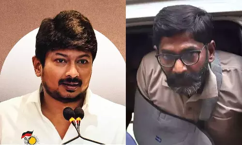 என் கைதுக்கு அமைச்சர் உதயநிதிதான் காரணம் - சவுக்கு சங்கர் பரபரப்பு குற்றச்சாட்டு