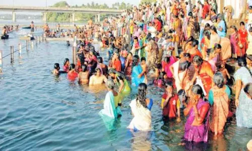 ஆடிப்பெருக்கு-அமாவாசை நாளில் ஆறுகளில் குளிக்க கட்டுப்பாடு