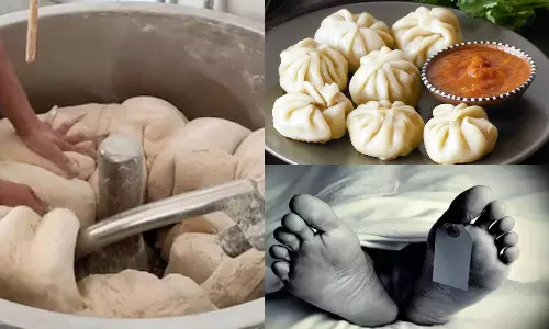 மோமோஸ் மாவு மெஷினில் சிக்கி சிறுமி பலி.. தலையோடு உள்ளே இழுத்த பரிதாபம்