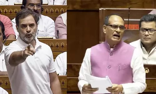 ராகுல் காந்தி- சிவராஜ் சிங் சவுகான்