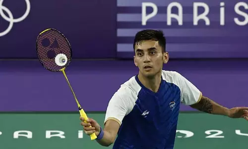 பாரீஸ் ஒலிம்பிக்: அரையிறுதிக்கு முன்னேறினார் இந்திய வீரர் லக்ஷயா சென்
