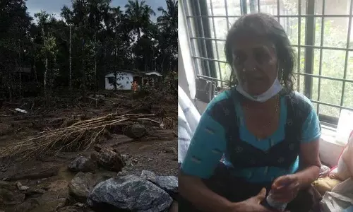 நிலச்சரிவு- யானைகளின் கருணையால் உயிர் பிழைத்த குடும்பம்