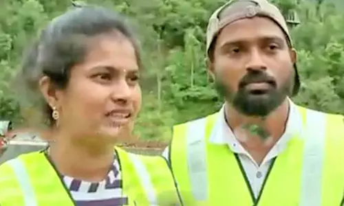 வயநாடு நிலச்சரிவு: 3 வயது குழந்தையை விட்டு விட்டு மீட்பு பணியில் ஈடுபடும் சென்னை தம்பதி