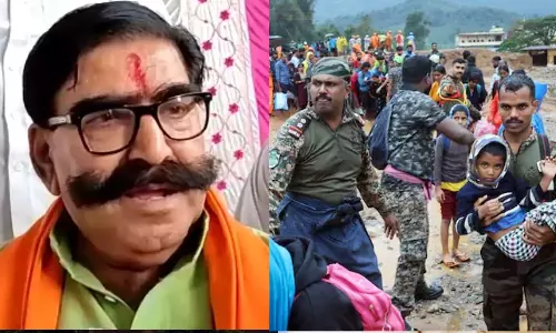 பசுவதை செய்வதாலேயே கேரளாவில் நிலச்சரிவு.. இன்னும் நிறைய நடக்கும் - பா.ஜ.க. தலைவர் சர்ச்சை பேச்சு