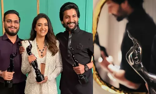 தசரா படத்திற்கு கிடைத்த வெற்றி - நானி பகிர்ந்த நெகிழ்ச்சியான தருணம்