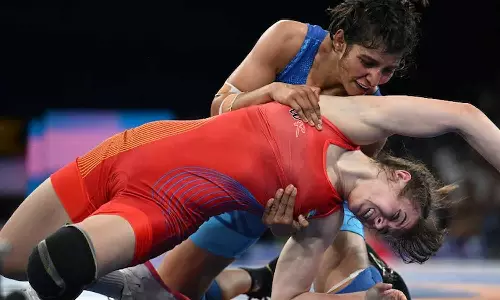 பாரீஸ் ஒலிம்பிக் மல்யுத்தம்: காலிறுதிக்கு தகுதி பெற்ற நிஷா