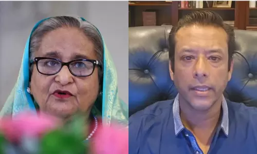 இந்தியாவில் தஞ்சமடைந்த ஷேக் ஹசீனா.. அடுத்தது என்ன? - அவரது மகன் சொல்லும் தகவல்