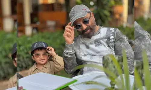 யார் கியூட்-னு கண்டுபிடிங்க? புது போட்டோ பகிர்ந்த கமல்ஹாசன்