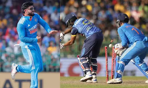 ரியான் பராக் அசத்தல் பந்து வீச்சு.. இந்தியாவுக்கு 249 ரன்கள் இலக்கு நிர்ணயித்த இலங்கை