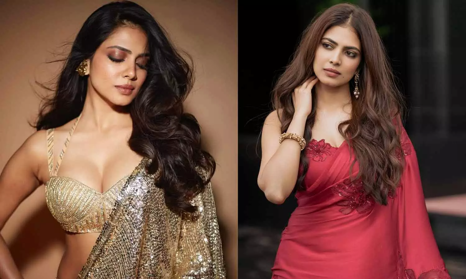 ரெட் புடவையில் அசத்தும் மாளவிகா மோகனன்- வைரலாகும் புகைப்படம்