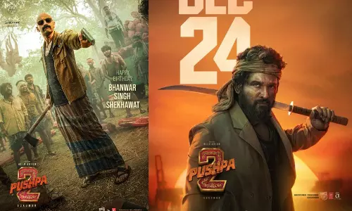 ஃபஹத் ஃபாசிலின் பிறந்தநாளை முன்னிட்டு  வெளியான புஷ்பா 2 திரைப்படத்தின் மாஸான போஸ்டர்