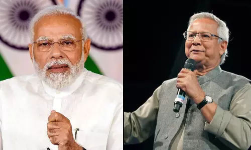 புதிய பொறுப்புகளை ஏற்றுள்ள முகமது யூனுஸ்-க்கு பிரதமர் மோடி வாழ்த்து