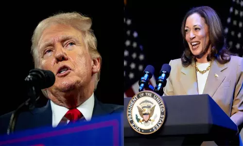 அடுத்த மாதம் 10-ந்தேதி டிரம்ப்-கமலா ஹாரீஸ் நேரடி விவாதம்