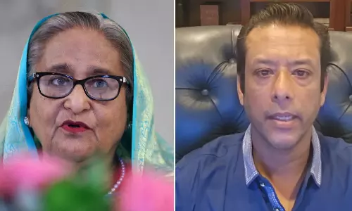 ஜனநாயகம் தழைக்கும்போது ஷேக் ஹசீனா நாடு திரும்புவார்-மகன் சஜீப் வாசேத் ஜாய்