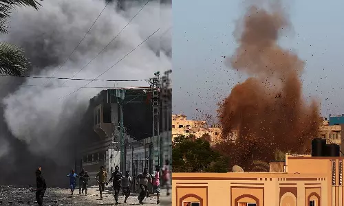 அதிகாலைத் தொழுகையின் போது தாக்குதல் நடத்திய இஸ்ரேல்..  மக்கள் தஞ்சமடைந்த பள்ளியில் 100 பேர் பலி