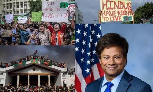 வங்கதேசத்தில் இந்துக்கள் மீதான தாக்குதலை முடிவுக்கு கொண்டுவர உதவுங்கள்: அமெரிக்க எம்.பி.க்கள் வலியுறுத்தல்